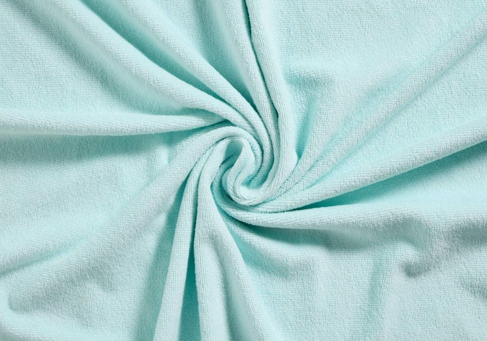 bamboe fleece badstof mintgroen