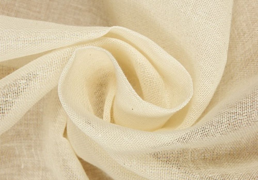 Kaasdoek Ecru Stof Doorzichtig 160cm breed