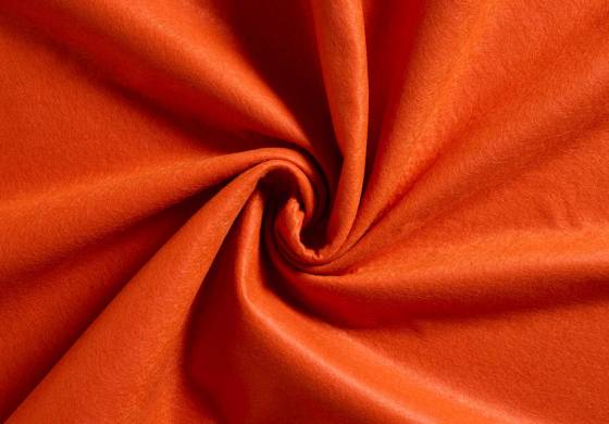 Oranje Vilt 1,5mm dik (180 cm breed)