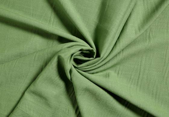 linnen viscose kiwi groen