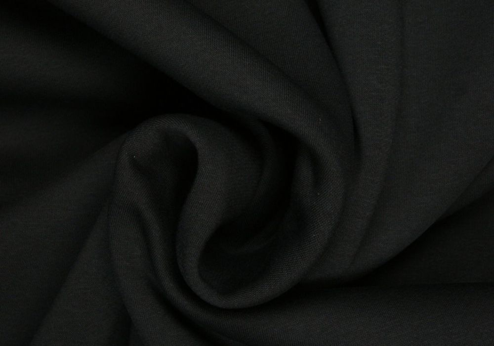 Brandvertragende Stof met certificaat Zwart 280 cm breed (30mtr)