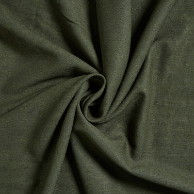 Linnen Viscose Legergroen