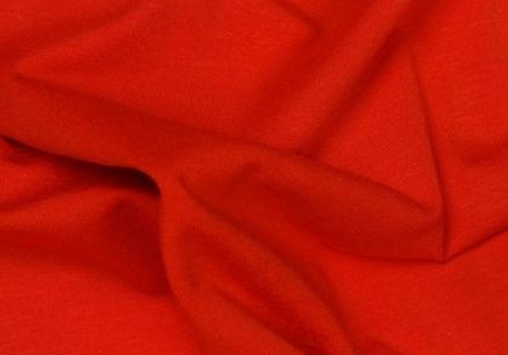 Uni tricot viscose oranje