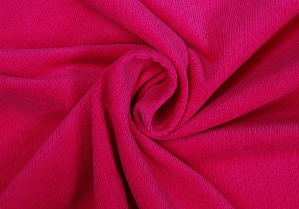 Ribcord fuchsia stretch