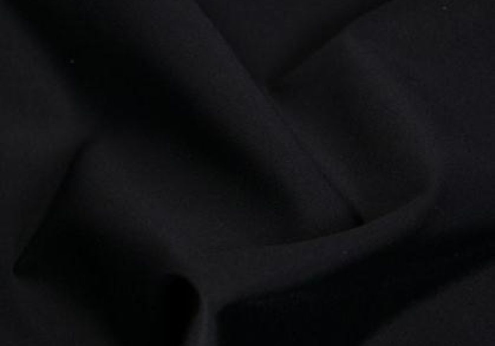 Lycra Stof Spandex Zwart