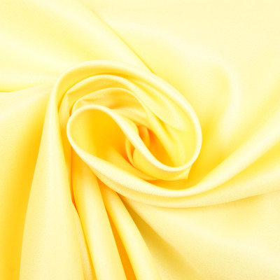 Uni tricot viscose pastel-geel