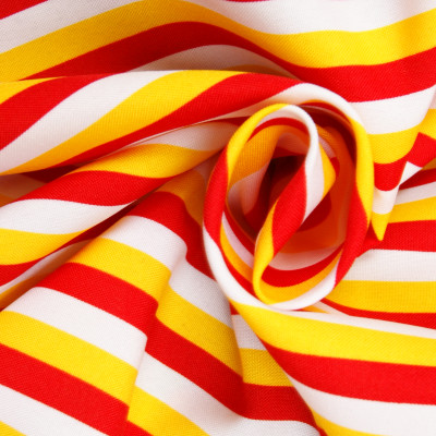 Texturé  Oeteldonkse vlag rood/wit/geel