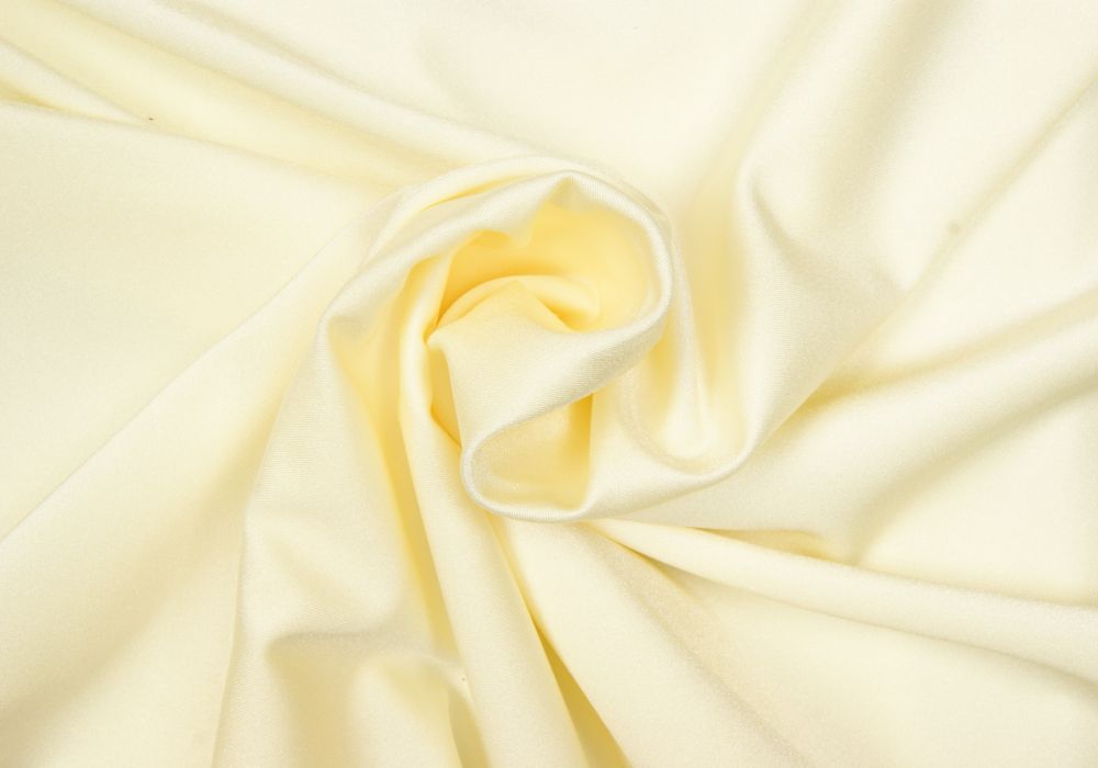 Lycra Stof Spandex Ecru