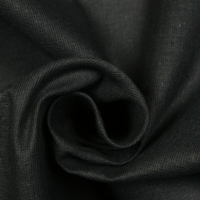 Kaasdoek Zwart Doorzichtig 150cm breed