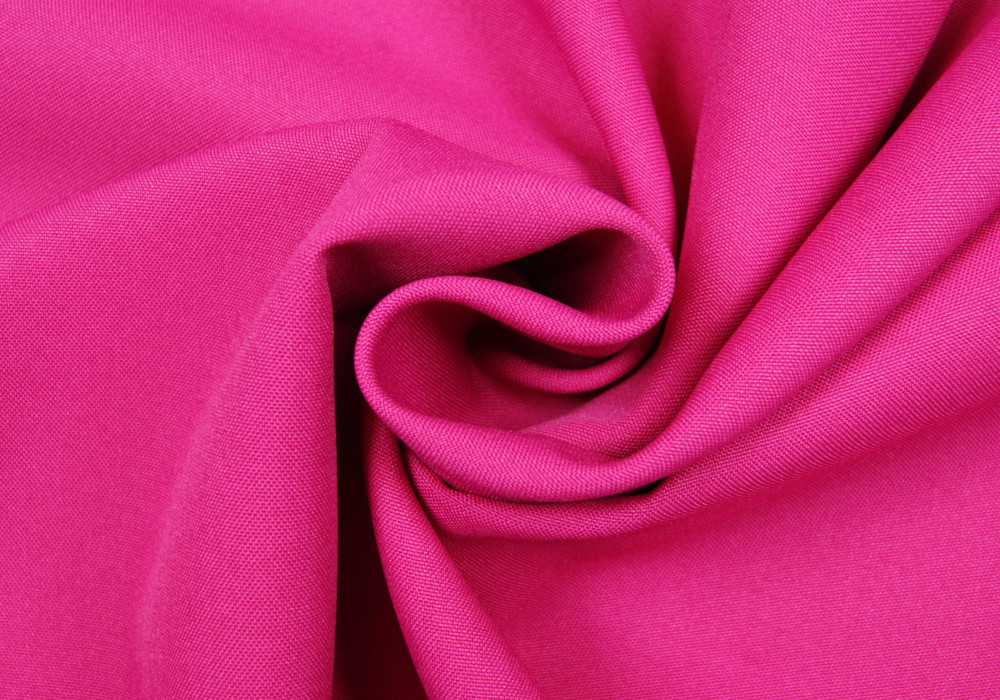 Texturé fuchsia 280cm breed brandvertragend + certificaat (30mtr)