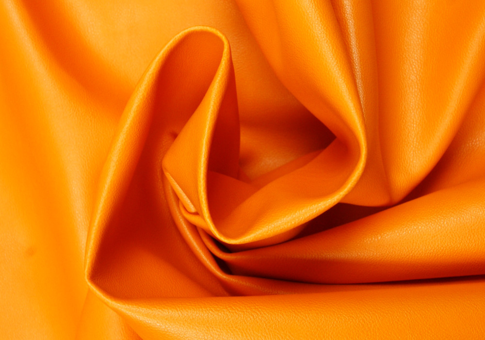 Kunstleer oranje