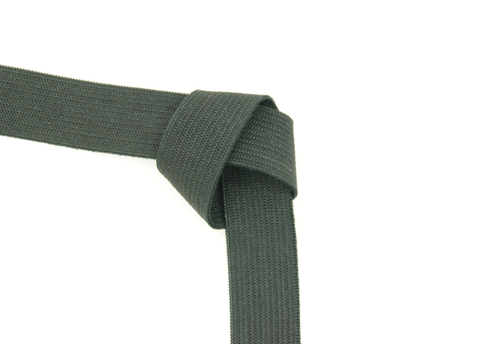 Taille elastiek zwart 20mm
