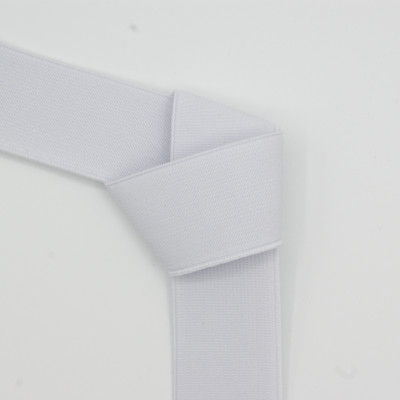 Taille elastiek wit 30mm