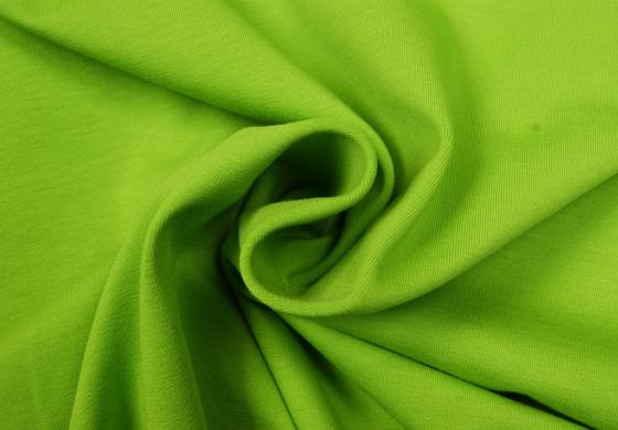 Uni tricot katoen lime