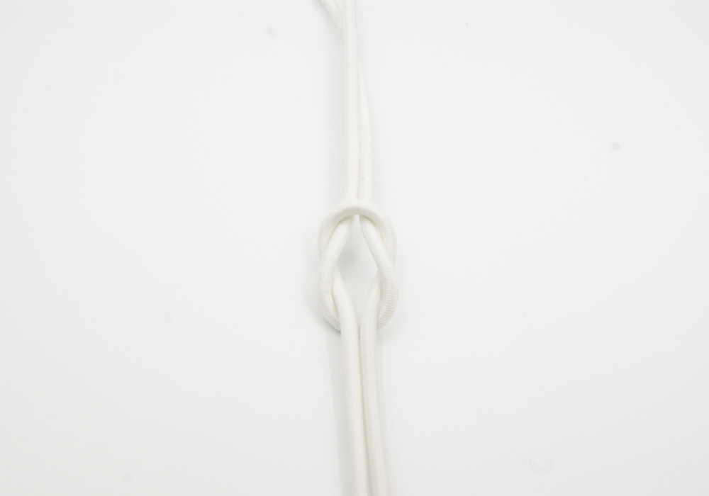 Koord elastiek wit 3mm