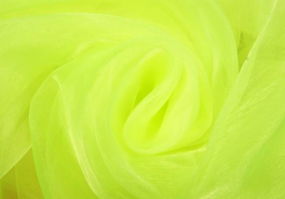 Organza fluor lime