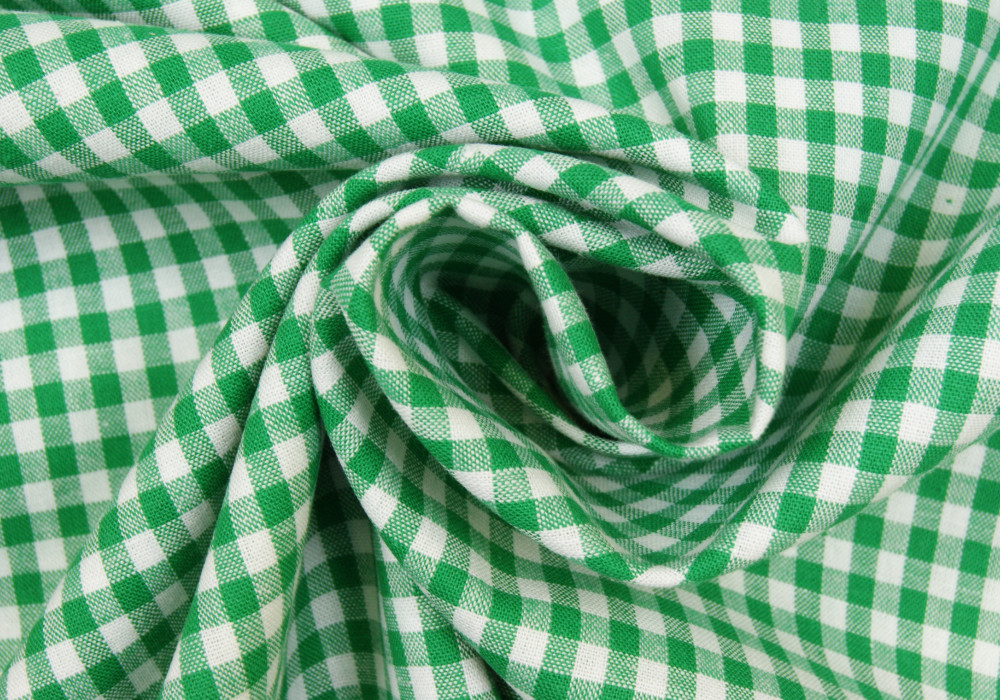 Boerenbont groen ruit 5mm