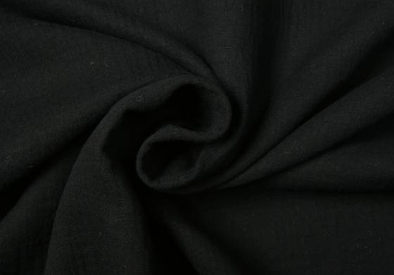 mousseline zwart