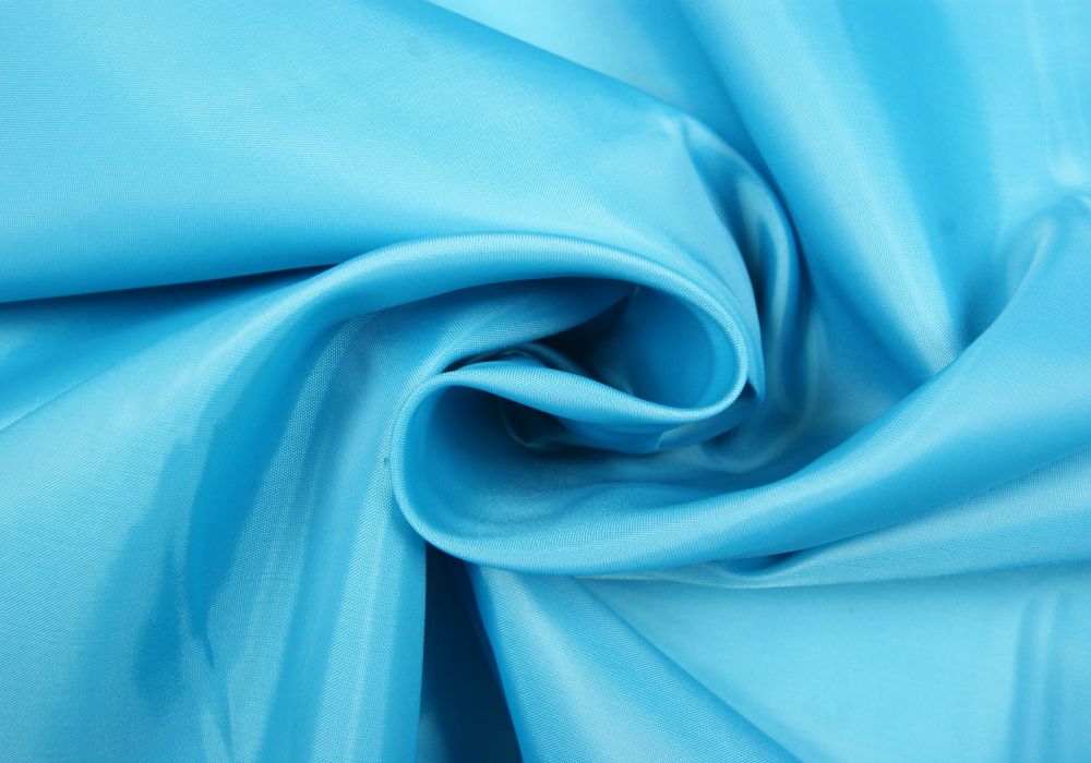 Voeringstof Aqua Blauw