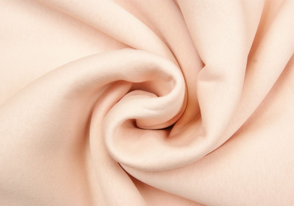 Joggingstof oud roze
