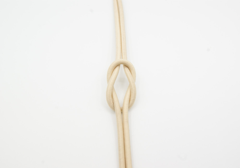 Koord elastiek beige 3mm
