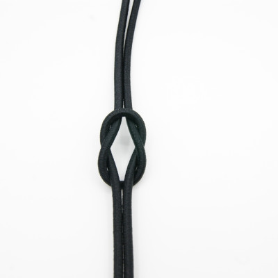Koord elastiek zwart 3mm