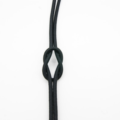 Koord elastiek zwart 3mm