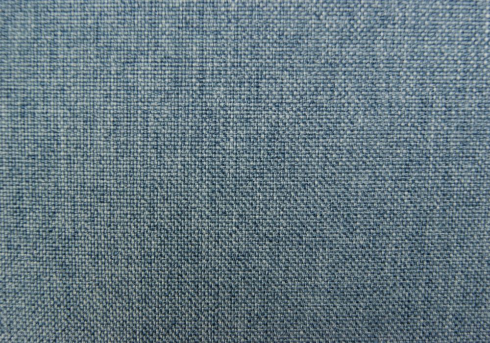 Outdoor stof Orlando PE blauw melee waterdicht