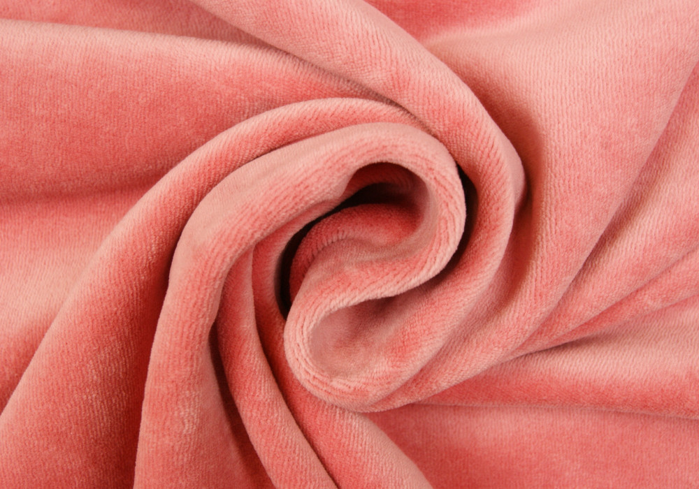 Nicky velours oud roze