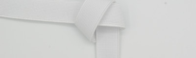 Band Elastiek op Rol (25 mtr) - Wit 20 mm