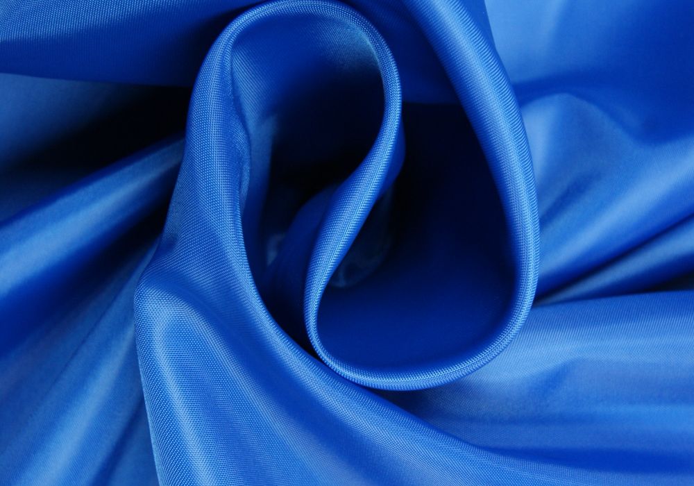 Voeringstof kobalt blauw