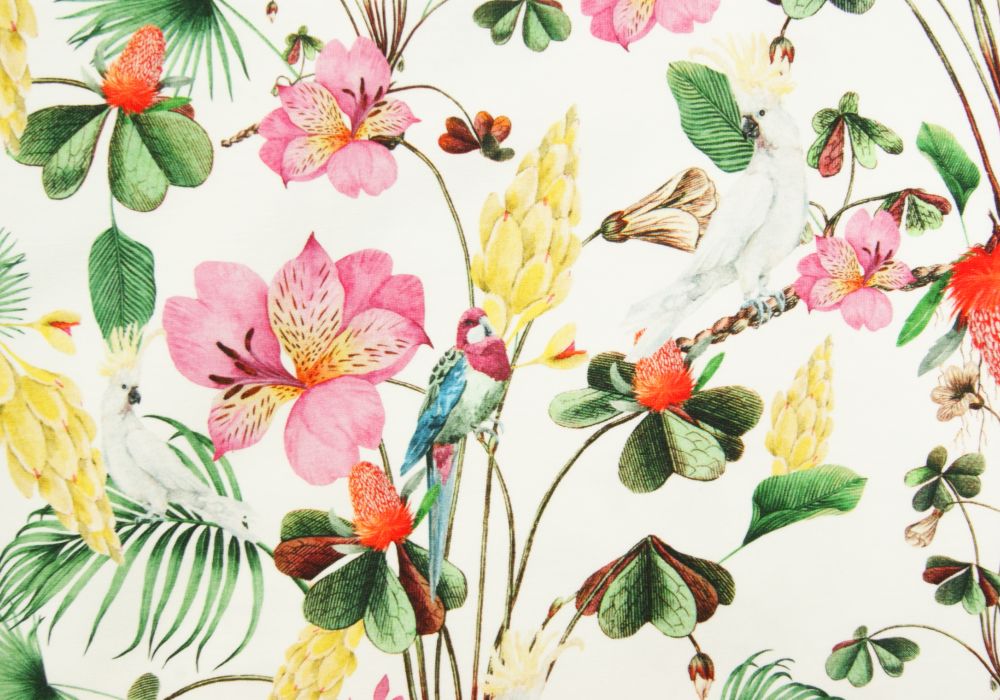Digitale fotoprint tricot tropical
