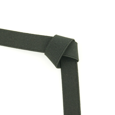 Taille elastiek zwart 15mm