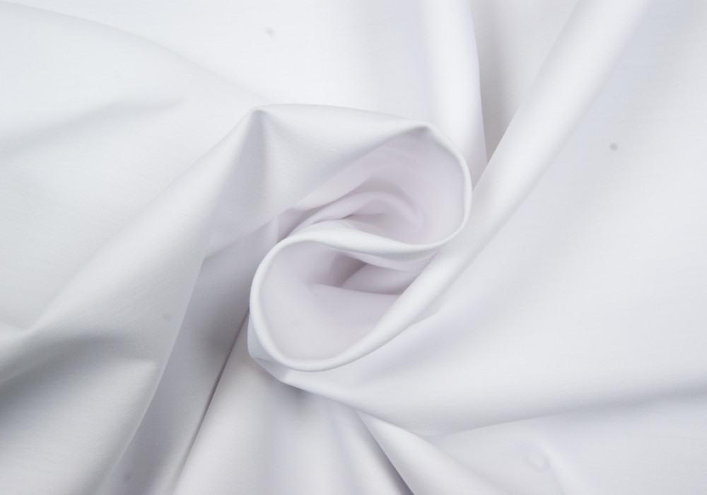 Poplin/lakenkatoen 100% / wit