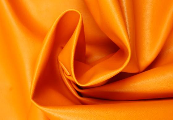 Kunstleer oranje