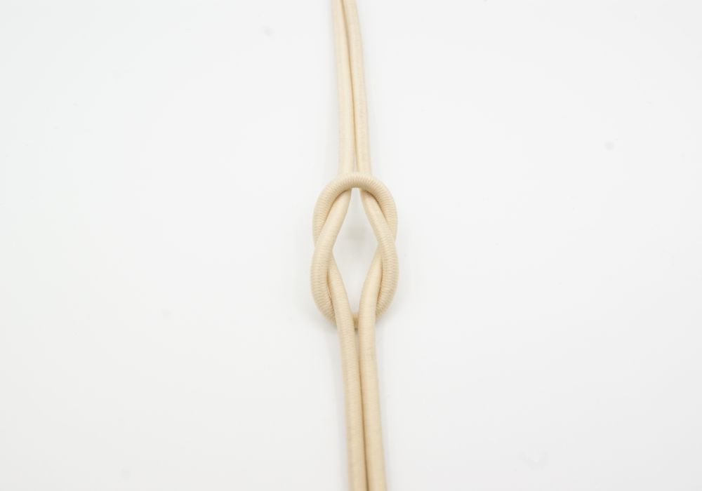 Koord elastiek beige 3mm