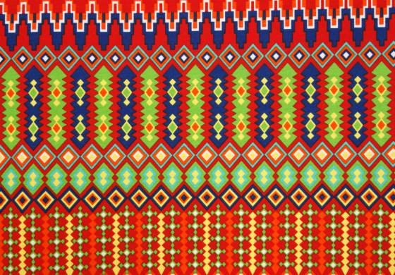 Decoratiestof Mexicaans/Azteken grafisch