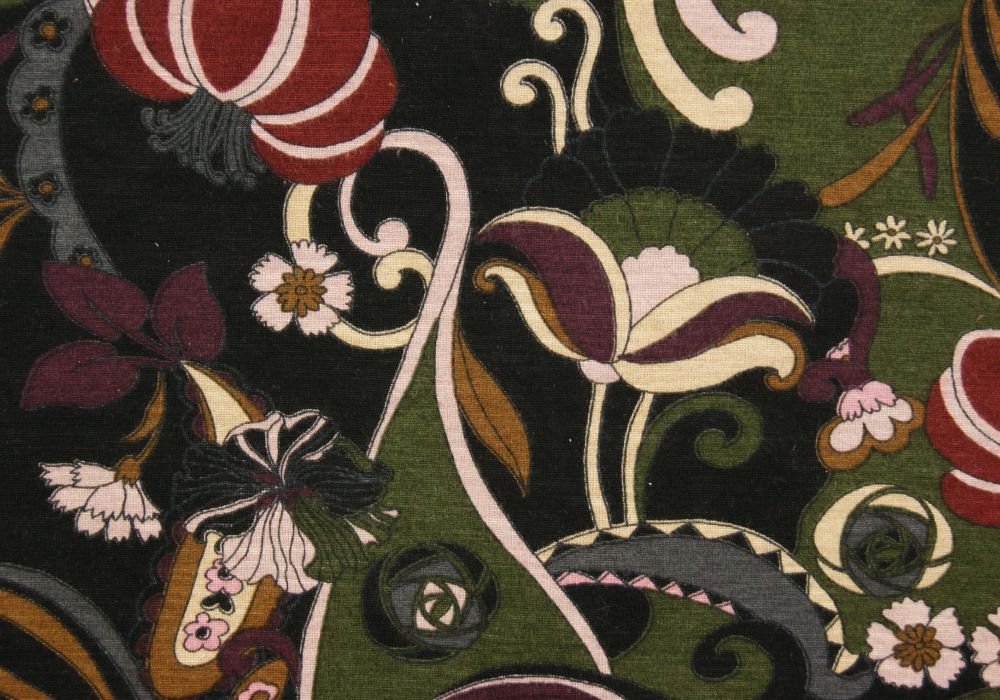 Fantasieprint tricot batik