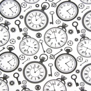 Baumwolle Uhr