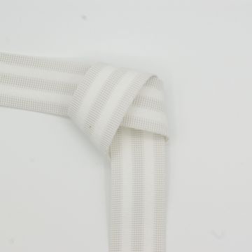 Taille elastiek wit 25mm