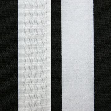 Klittenband wit 20mm