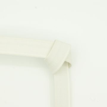 Taille elastiek wit 15mm