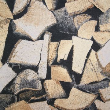 Dekostoff  Brennholz