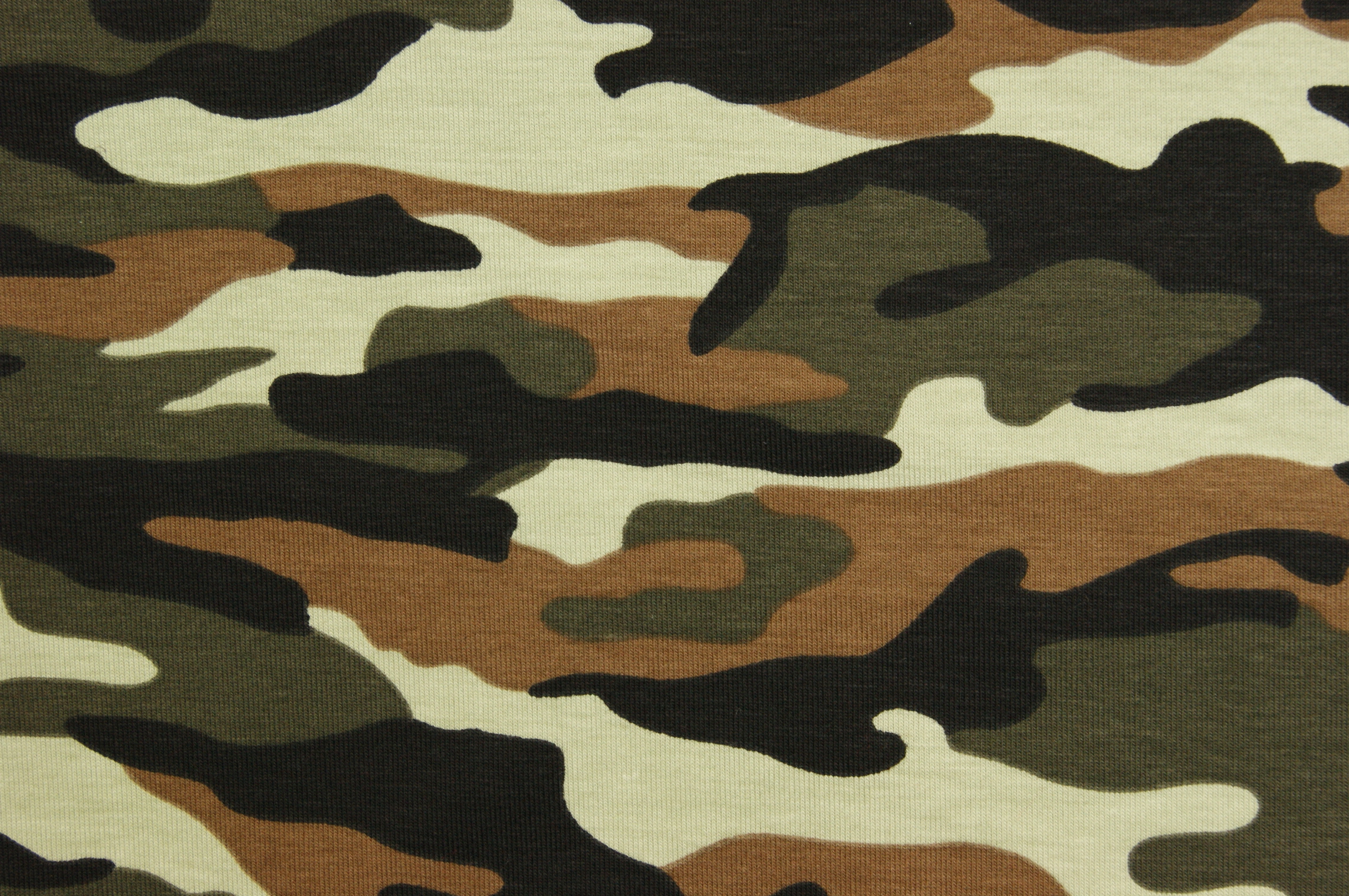 Tegenhanger te binden Goedaardig Camouflageprint tricot