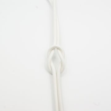 Koord elastiek wit 3mm