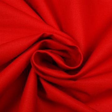 Laken-Baumwolle rot 240cm breit