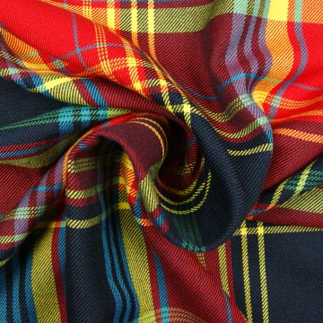Schottenkaro rot/gelb/blau