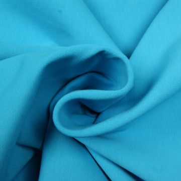 Joggingstof stretch aqua