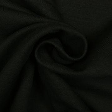 Joggingstof stretch zwart