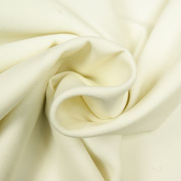 Joggingstof stretch écru